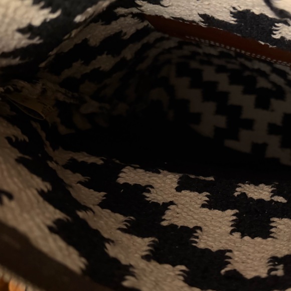 Patricia Nash Black, Beige and Brown Woven Women's Crossbody Bag - Picture 6 of 7